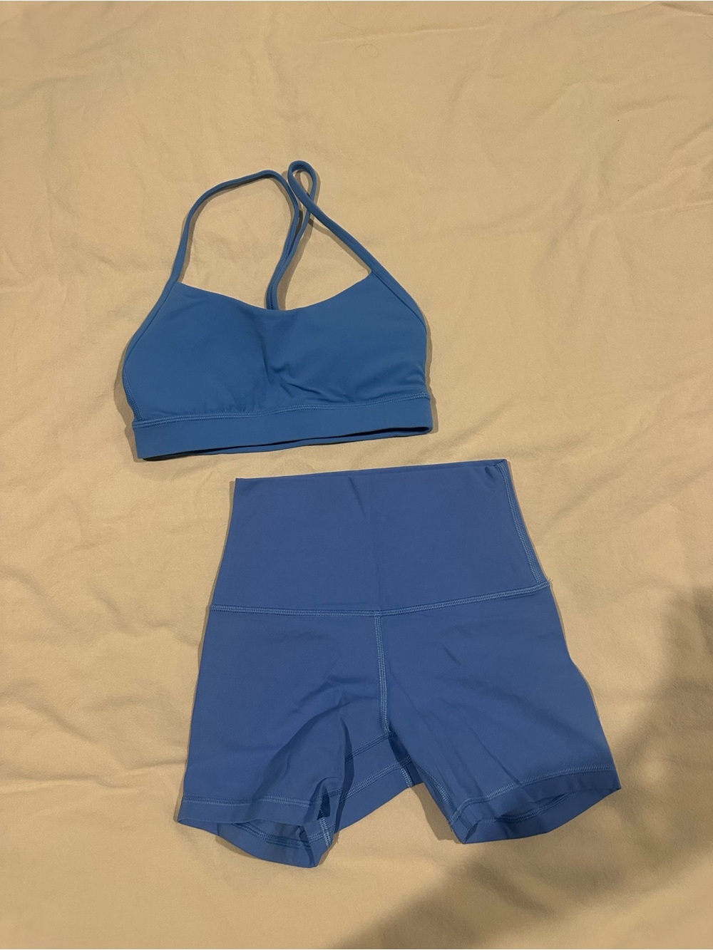 Lululemon Pool shorts and bra set